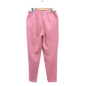 フィラ FILA 国内正規品 スウェット パンツ ロゴ刺繍 綿混 M ピンク /FT19 レディース