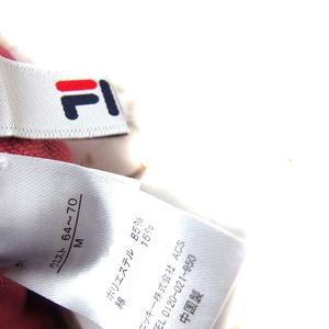 フィラ FILA 国内正規品 スウェット パンツ ロゴ刺繍 綿混 M ピンク /FT19 レディース