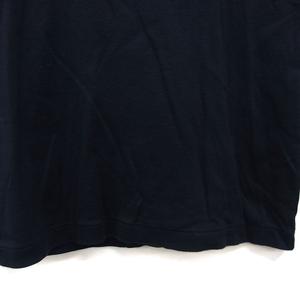 ラルフローレン RALPH LAUREN 国内正規品 タートルネック カットソー コットン 綿 ロールアップ 無地 五分袖 M 黒 ブラック /NT28 レディース