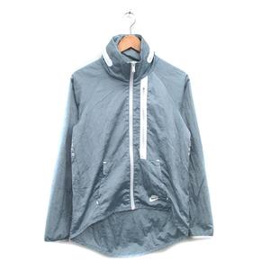 ナイキ NIKE 国内正規品 ナイロンジャケット ジップアップ ロゴ M ライトブルー 水色 /KT25  メンズ