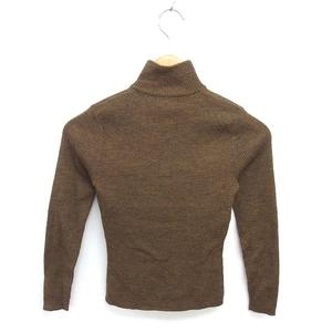 ラルフローレン RALPH LAUREN 国内正規品 ニット セーター ハイネック ウール ハーフボタン 長袖 5i カーキ /TT レディース