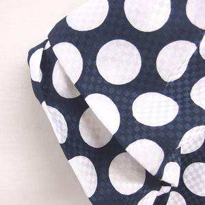 ラブレス LOVELESS ワンピース ひざ丈 水玉 プルオーバー ラグランスリーブ 半袖 36 ネイビー ホワイト 紺 白 /TT レディース