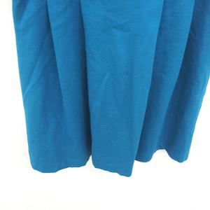 ラブレス LOVELESS ワンピース タック フレア ロング プルオーバー 厚手 ノースリーブ 36 ターコイズブルー /TT レディース