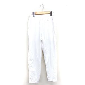 ナイキ NIKE 国内正規品 パンツ ウインドロングパンツ ロゴ刺繡 ウエストゴム M ホワイト 白 /TT レディース