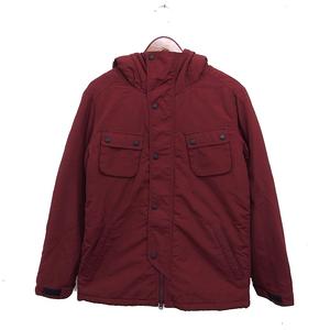 リーガル REGAL 中綿 パーカー ジャケット フード裏ボア アウター 無地 M レッド 赤 /FT30 メンズ
