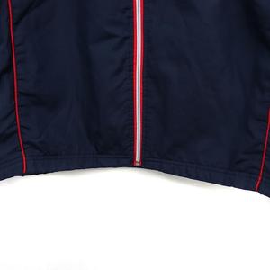 フィラ FILA 国内正規品 ラグランスリーブ ウィンドブレーカー 中綿 裏起毛 ロゴ ジップアップ M 紺 ネイビー /NT28 メンズ