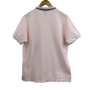 アールニューボールド R.NEWBOLD ポロシャツ シャツ プルオーバー スタンダード ライン 刺繍 ロゴ 半袖 L ピンク 紺 ネイビー メンズ