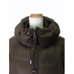 トミーヒルフィガー TOMMY HILFIGER ダウンコート S ダークブラウン 