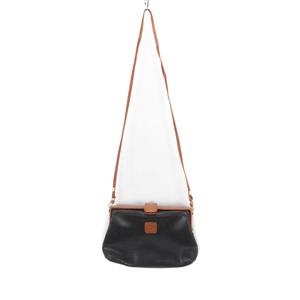 BALLY ポシェット バリー BALLY ショルダーバッグ ポシェット ロゴ レザー 黒 茶