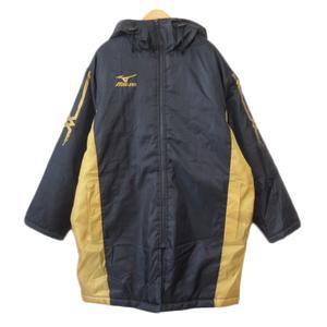 ミズノ MIZUNO ベンチコート 中綿 M 紺 ネイビー メンズ 176