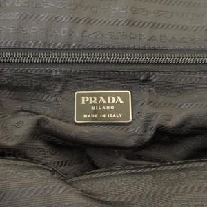 プラダ PRADA バッグ ビジネス ブリーフケース レザー ナイロン 黒 ブラック メンズ
