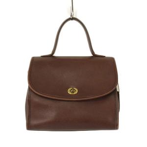 コーチ COACH オールドコーチ 9977 ハンドバッグ レザー 茶 ブラウン 