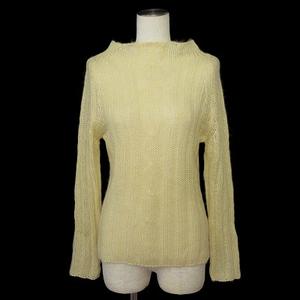 エフデ ef-de ニット セーター ローゲージ ウール ナイロン 2 キナリ アイボリー レディース