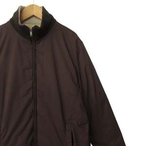 ジェオスピリット Geospirit コート ダウン ジャケット リバーシブル 42 ベージュ 茶 レディース