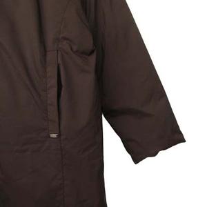 ジェオスピリット Geospirit コート ダウン ジャケット リバーシブル 42 ベージュ 茶 レディース