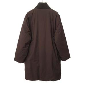 ジェオスピリット Geospirit コート ダウン ジャケット リバーシブル 42 ベージュ 茶 レディース