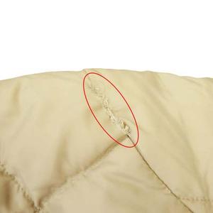 ジェオスピリット Geospirit コート ダウン ジャケット リバーシブル 42 ベージュ 茶 レディース