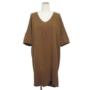 ケイビーエフ KBF アーバンリサーチ ワンピース ニット F 茶 レディース