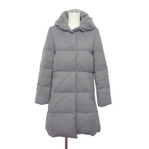 スローブ イエナ SLOBE IENA  コート ダウン ジャケット ロング 40 グレー レディース