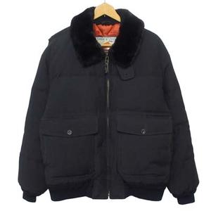 アバハウス ABAHOUSE 90s ダウンジャケット F 黒 メンズ