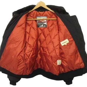 アバハウス ABAHOUSE 90s ダウンジャケット F 黒 メンズ