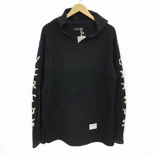 未使用品 ジャックローズ Jackrose ニット パーカー プルオーバー 袖 