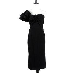 リエンダ rienda スエルタ suelta ワンピース ひざ丈 ワンショルダー 