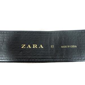 未使用品 ザラ ZARA ベルト トップバックル ラインストーン