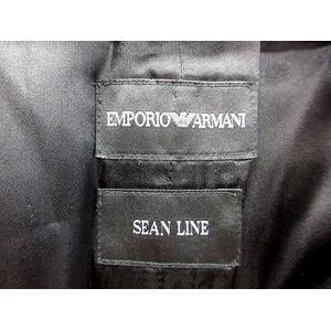 エンポリオアルマーニ EMPORIO ARMANI SEAN LINE ベスト ジレ 前開き 