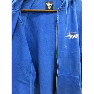 ステューシー STUSSY パーカー スウェット 長袖 ジップアップ M