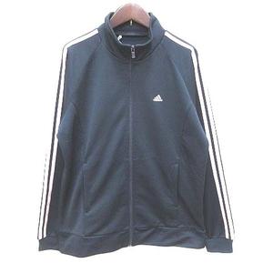 アディダス Adidas ブルゾンジャケット ジップアップ ライン 紺 ネイビー ピンク Yk メンズ 195 ベクトルパーク