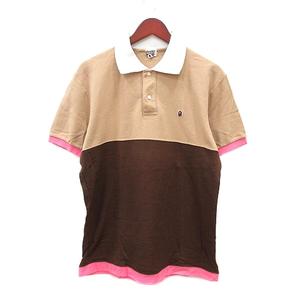 アベイシングエイプ A BATHING APE BAPE ポロシャツ ワンポイント 半袖 売り出し 【売り切れ】BAPE ポロシャツ ポロシャツ