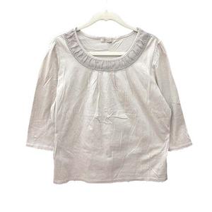アリスバーリー Aylesbury カットソー 七分袖 切替 シフォン