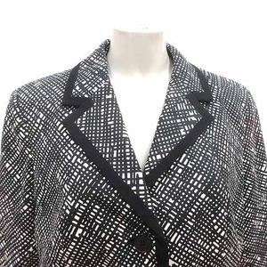 タルボット TALBOTS テーラードジャケット 総裏地 総柄 12P XL