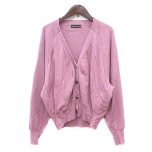 アーバンリサーチ URBAN RESEARCH カーディガン ニット F ピンク /MN レディース