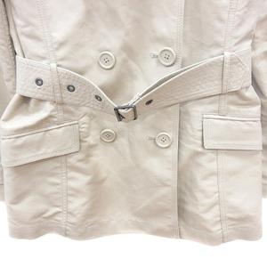 エディーバウアー EDDIE BAUER トレンチコート ダブル XS ベージュ /MN レディース