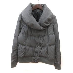 アズールバイマウジー AZUL by moussy ダウンジャケット 総裏地 S カーキ /MS レディース