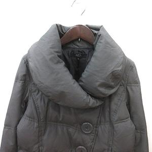 アズールバイマウジー AZUL by moussy ダウンジャケット 総裏地 S カーキ /MS レディース