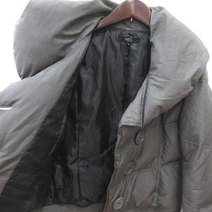 アズールバイマウジー AZUL by moussy ダウンジャケット 総裏地 S カーキ /MS レディース