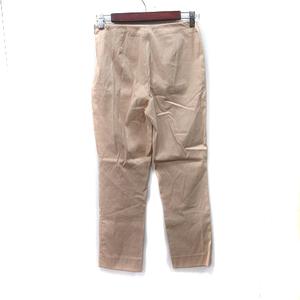 ラルフローレン RALPH LAUREN テーパードパンツ 2 M ベージュ /YI レディース