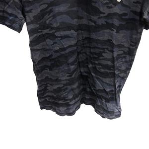 ラブレス LOVELESS カットソー Tシャツ Vネック スパンコール 迷彩柄 カモフラ 半袖 3 L グレー /AU メンズ