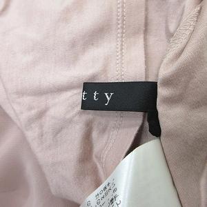 ケティ KETTY シフォンブラウス シアー 長袖 1 S ピンク /YI レディース