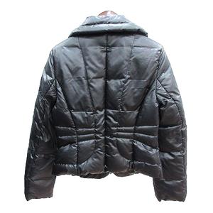 モディファイ Modify ダウンジャケット ステンカラー 総裏地 38 M 黒 ブラック /AU レディース