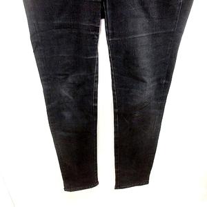 ラブレス LOVELESS パンツ デニム ジーンズ ストレート ロング 36 黒 ブラック /RT レディース