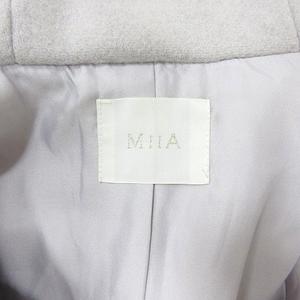 ミーア MIIA ダッフルコート ウール 総裏地 フォックスファー 2 M ピンク /MN レディース