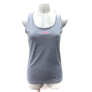 リーボック Reebok タンクトップ カットソー L グレー /YI ●RY レディース