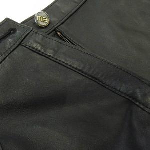 未使用品 ミス アシダ miss ashida スカート ラム レザー タイト ミニ  