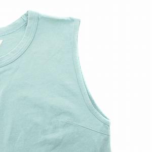 ロンハーマン タンクトップ 水色 ノースリーブ ロンハーマン Ron Herman Tシャツ カットソー ノースリーブ S