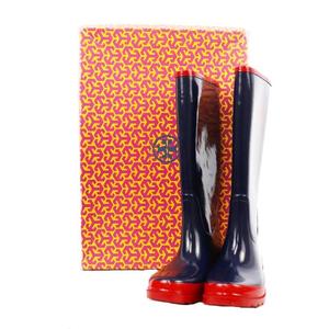 トリーバーチ TORY BURCH レインブーツ 長靴 ロング ラウンドトゥ