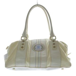 セリーヌ CELINE 2004 アテネオリンピック記念 限定 マカダム ハンドバッグ アイボリー /SR ■GY49 ■OH レディース